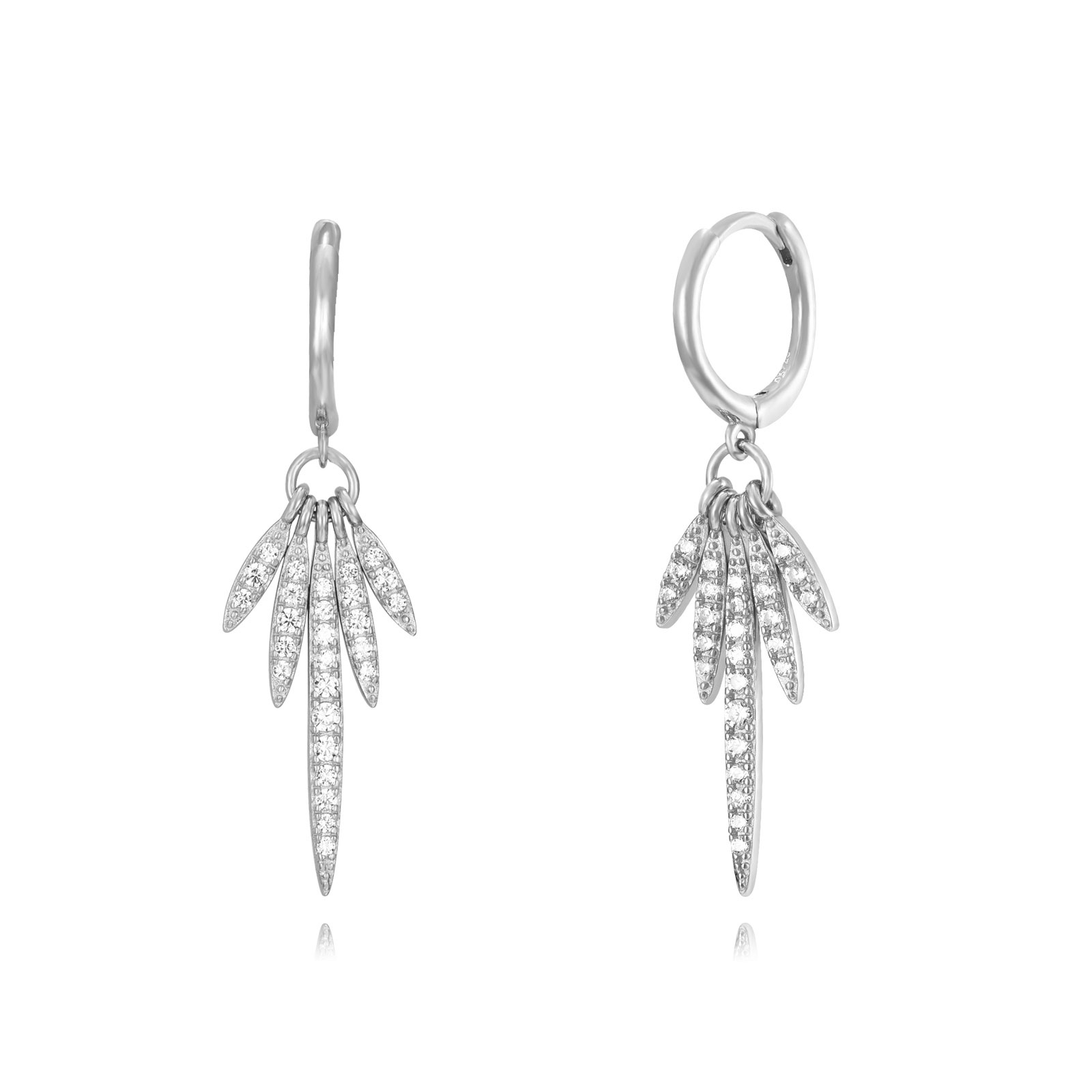 Pendientes Plata Destel Multicolor Gold