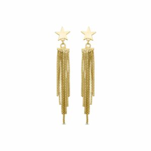 Pendientes Plata Dorada Maypai