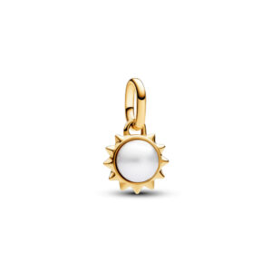 Charm Mini Colgante Sol Perla Cultivada de Agua Dulce de Pandora Me 763035C01