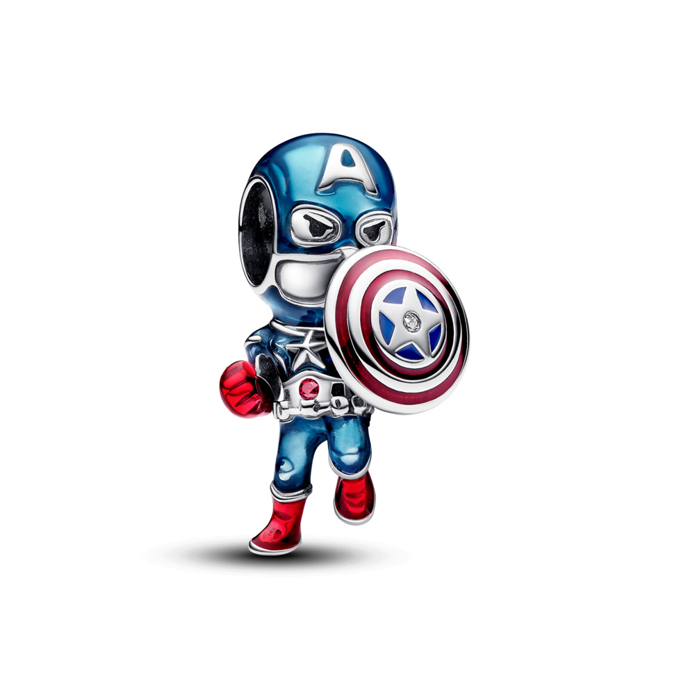 Charm Capitán America de los Vengadores de Marvel 793129C01