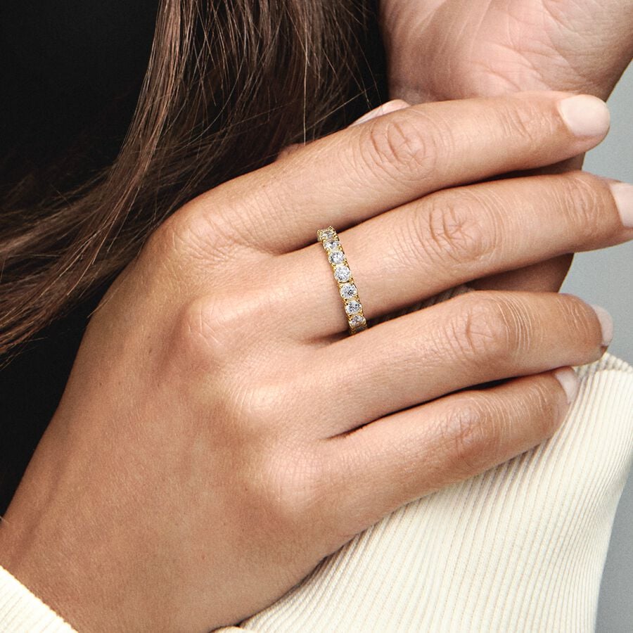 Anillo Eternity Brillante 160050C01 - Imagen 3