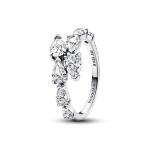 Anillo Banda Brillante Superpuesta 193004C01