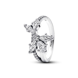 Anillo Herbario Brillante Asimetrico 193023C01