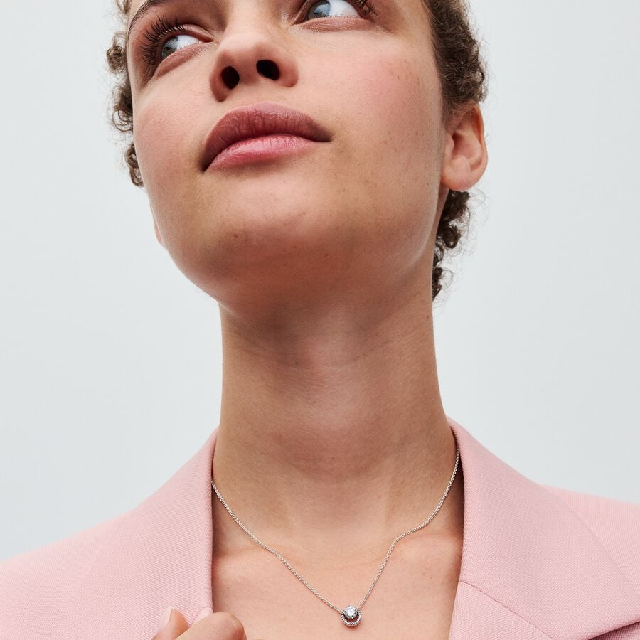 Collar Halo Redondo Brillante 391174C01-45 - Imagen 3
