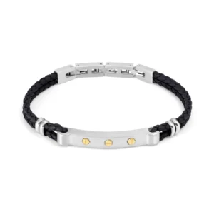 Pulsera Manvision con Detalle Tornillo en Oro 133003 001
