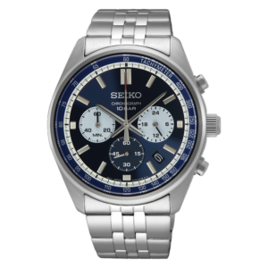 Reloj Seiko Neón Sport Crono 41,5mm Esf Azul SSB427P1