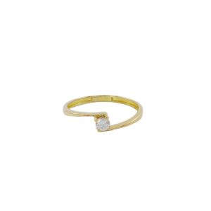Solitario Oro Amarillo 18k 0,08cts