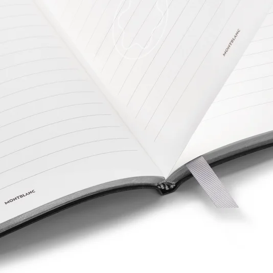 Montblanc Fine Stationery Cuaderno 146 negro, con líneas - Imagen 2