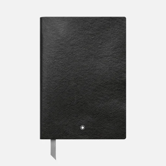 Montblanc Fine Stationery Cuaderno 146 negro, con líneas