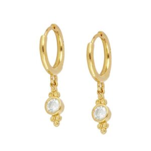 Pendientes Plata Aro Kurats Gold