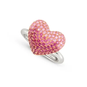 Anillo Crysalis Corazón con Zirconita 241101 004