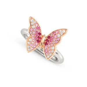 Anillo Crysalis Mariposa con Zirconita 241101 040