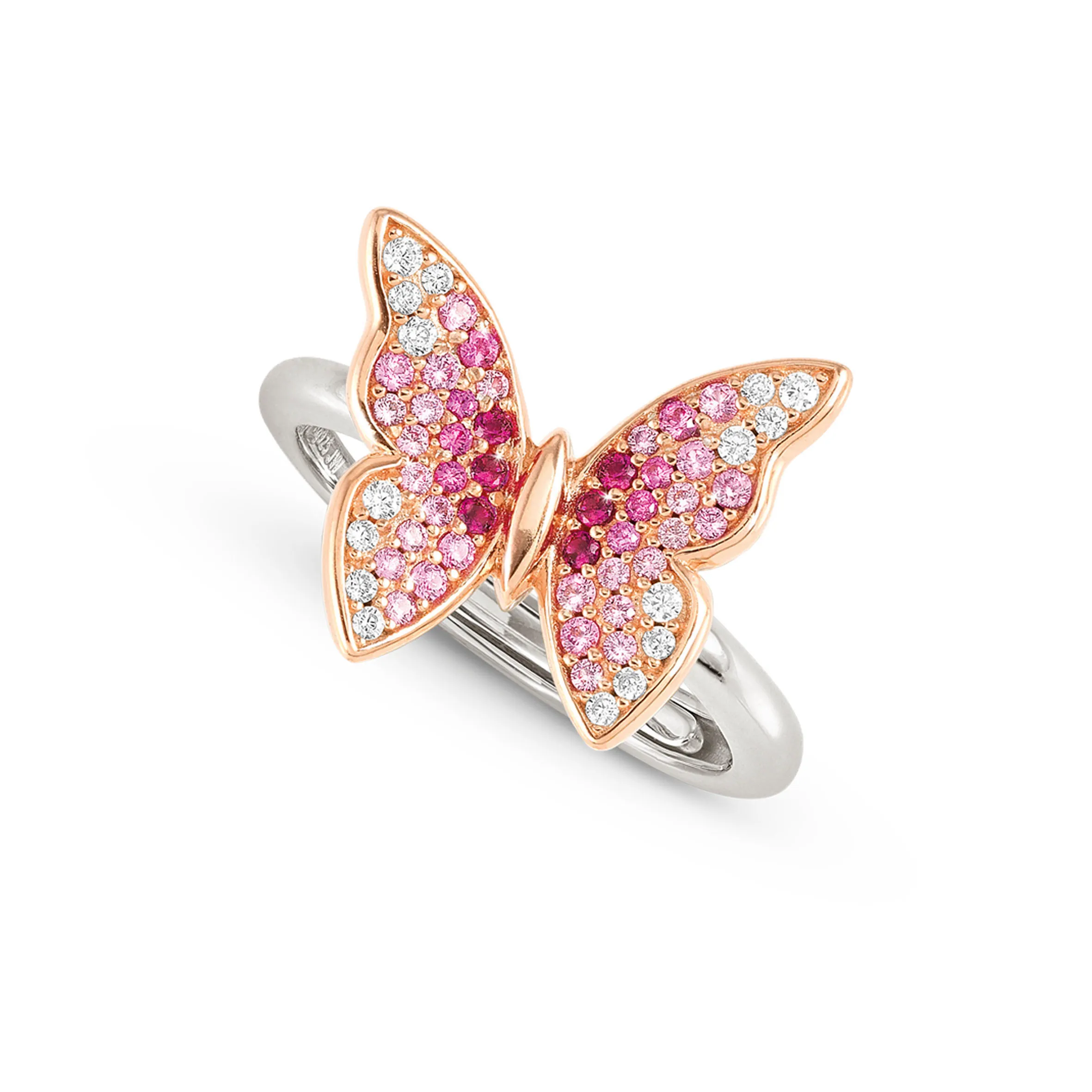 Anillo Crysalis Mariposa con Zirconita 241101 040