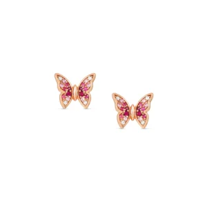 Pendientes Crysalis Mariposas con Circonitas 241104 040