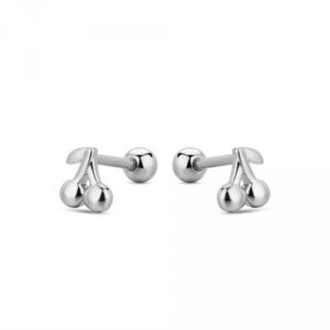 Piercing Plata Cerezas