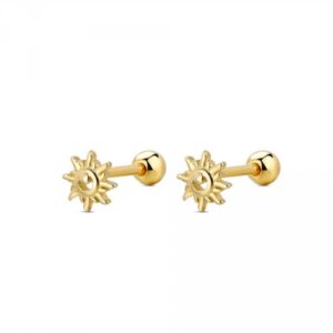 Piercing Plata Sol Gold