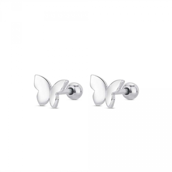Piercing Plata Mariposa