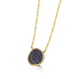 Colgante Vita Oro y Diamantes Black GD146BL