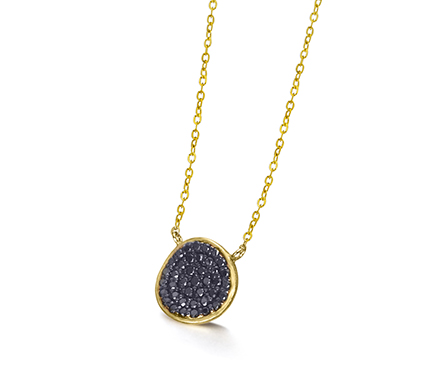 Colgante Vita Oro y Diamantes Black GD146BL