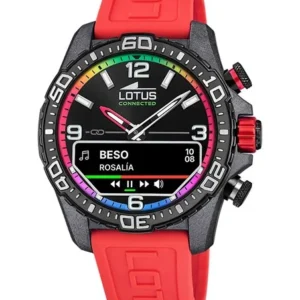 Reloj Lotus  Hibrido Connect L20000/6 Rojo