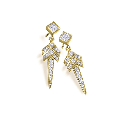 Pendientes Renaissance Oro GB177OA