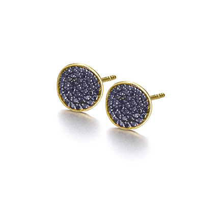 Pendientes Vita Oro y Diamantes Black GB183BL