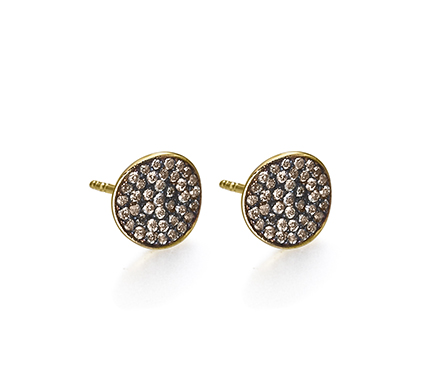 Pendientes Vita Oro y Diamantes GB183BR