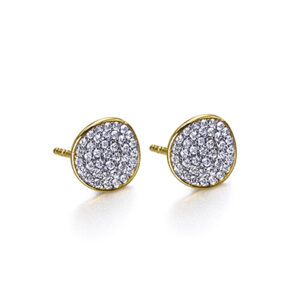 Pendientes Vita Oro y Diamantes GB183OA
