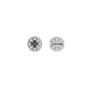 Pendientes Plata Cabeza de Tornillo
