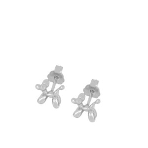 Pendientes Plata  Perro Globo