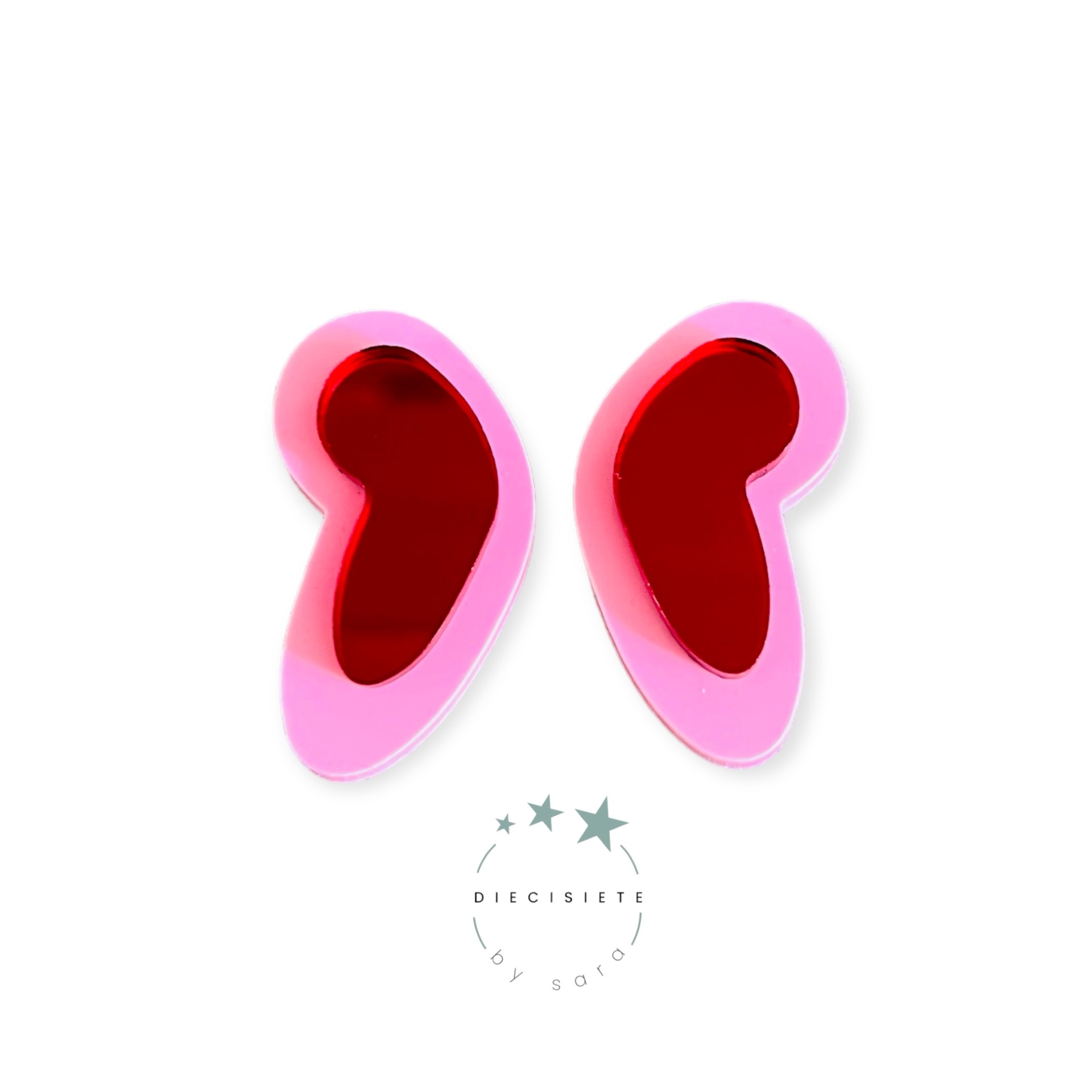 Pendientes Doble Ala de Mariposa
