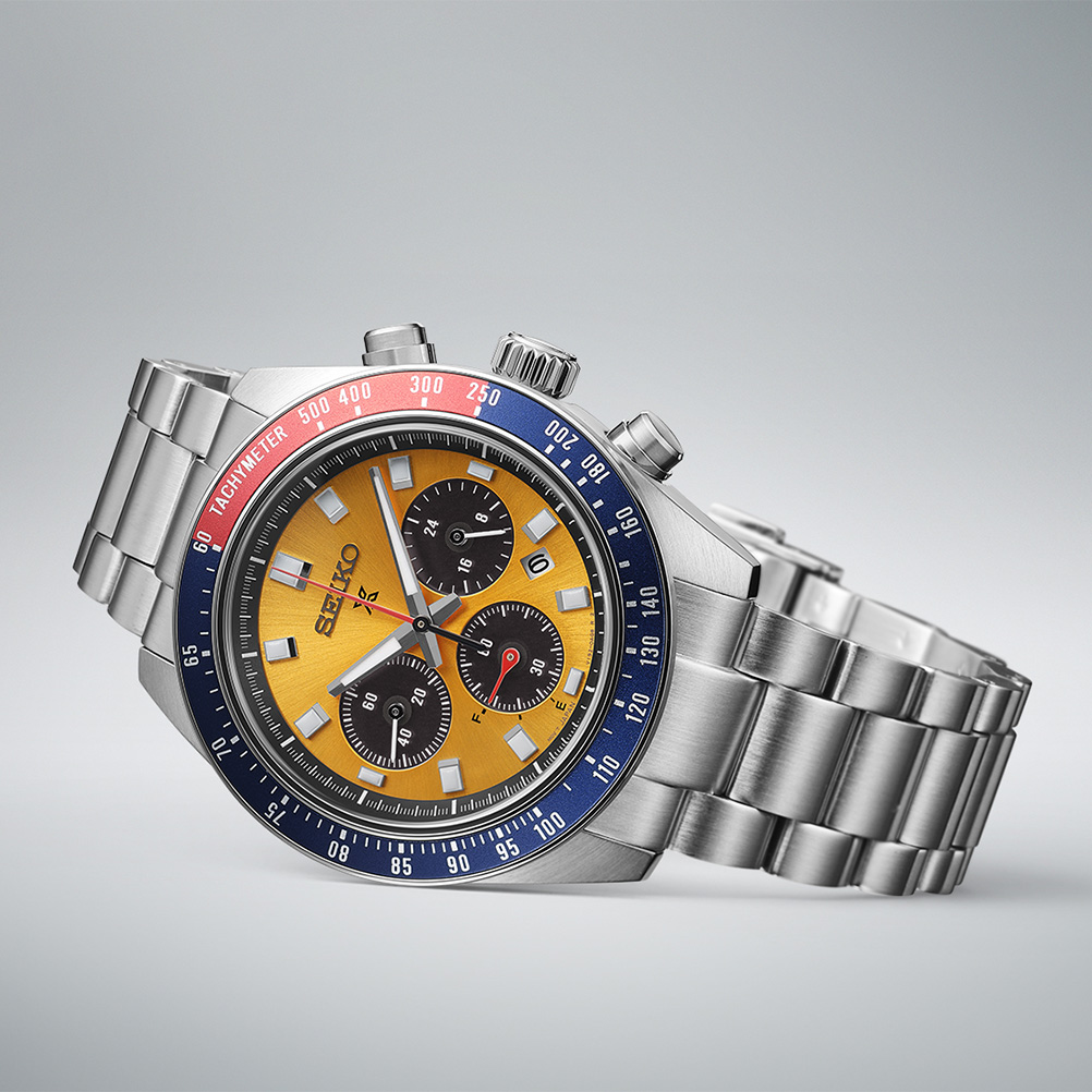 Reloj Seiko Speedtimer Crono Solar Pogue SSC947 - Imagen 3