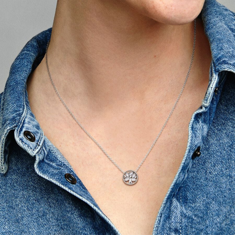Collar Plata Àrbol 397780CZ-45 - Imagen 5