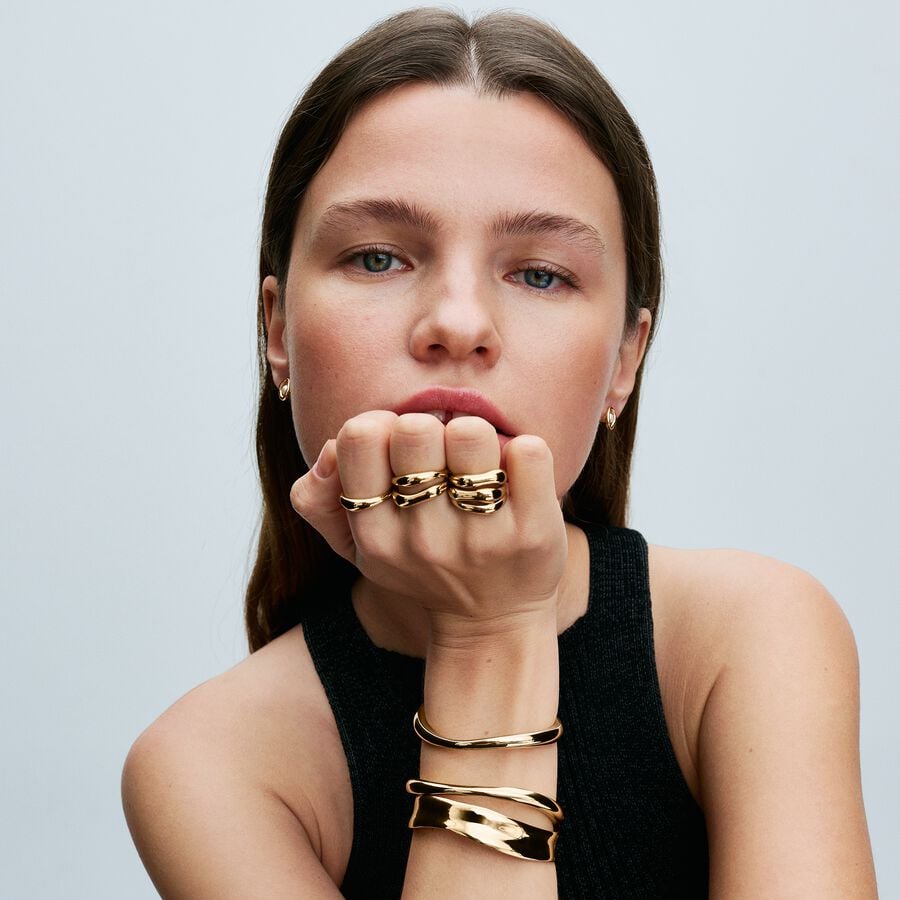 Anillos Combinables forma Orgánica 793432C01 - Imagen 3