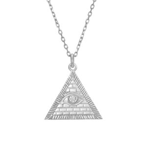 Collar Plata Iluminati