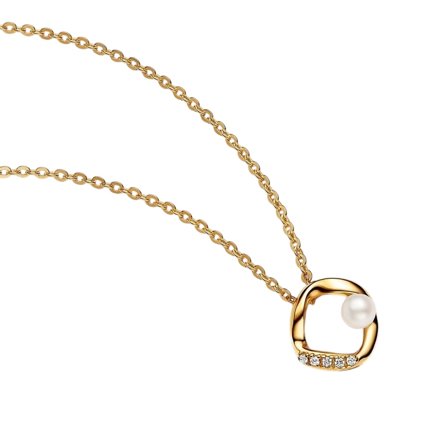 Collar Circulo Forma Orgánica 363303C01-45