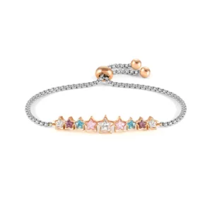 Pulsera Milleluci con Cristales en Forma de Estrella Multicolor 028012 020