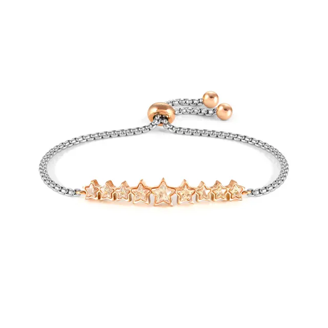 Pulsera Milleluci con Cristales en Forma de Estrella Champàn 028012 024