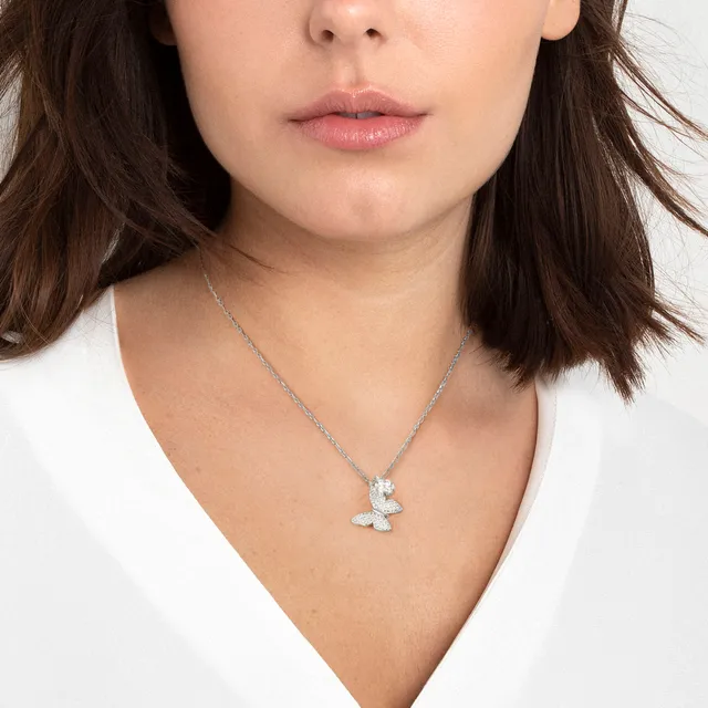 Collar Sweetrock Nature Mariposa y Flor 148039 040 - Imagen 2