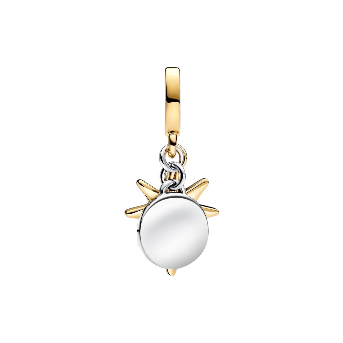 Charm Colgante Estrella Polar con Diamante Sintético Creado en Laboratorio 763588C01 - Imagen 2