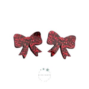 Pendientes Lazito Rojo