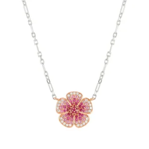 Collar Crysalis Flor con Circonita 241103 010