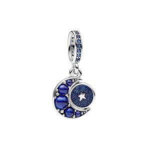 Charm Colgante Giratorio Luna Brillante 792979C01