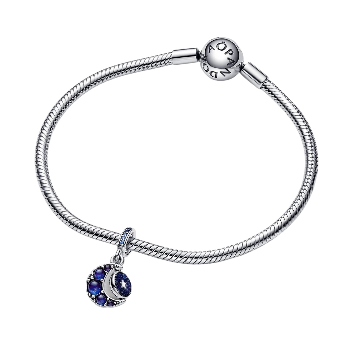 Charm Colgante Giratorio Luna Brillante 792979C01 - Imagen 3