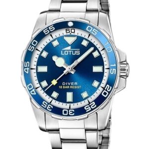 Reloj Lotus Acero Mujer Trendy Esfera Azul 18936/5