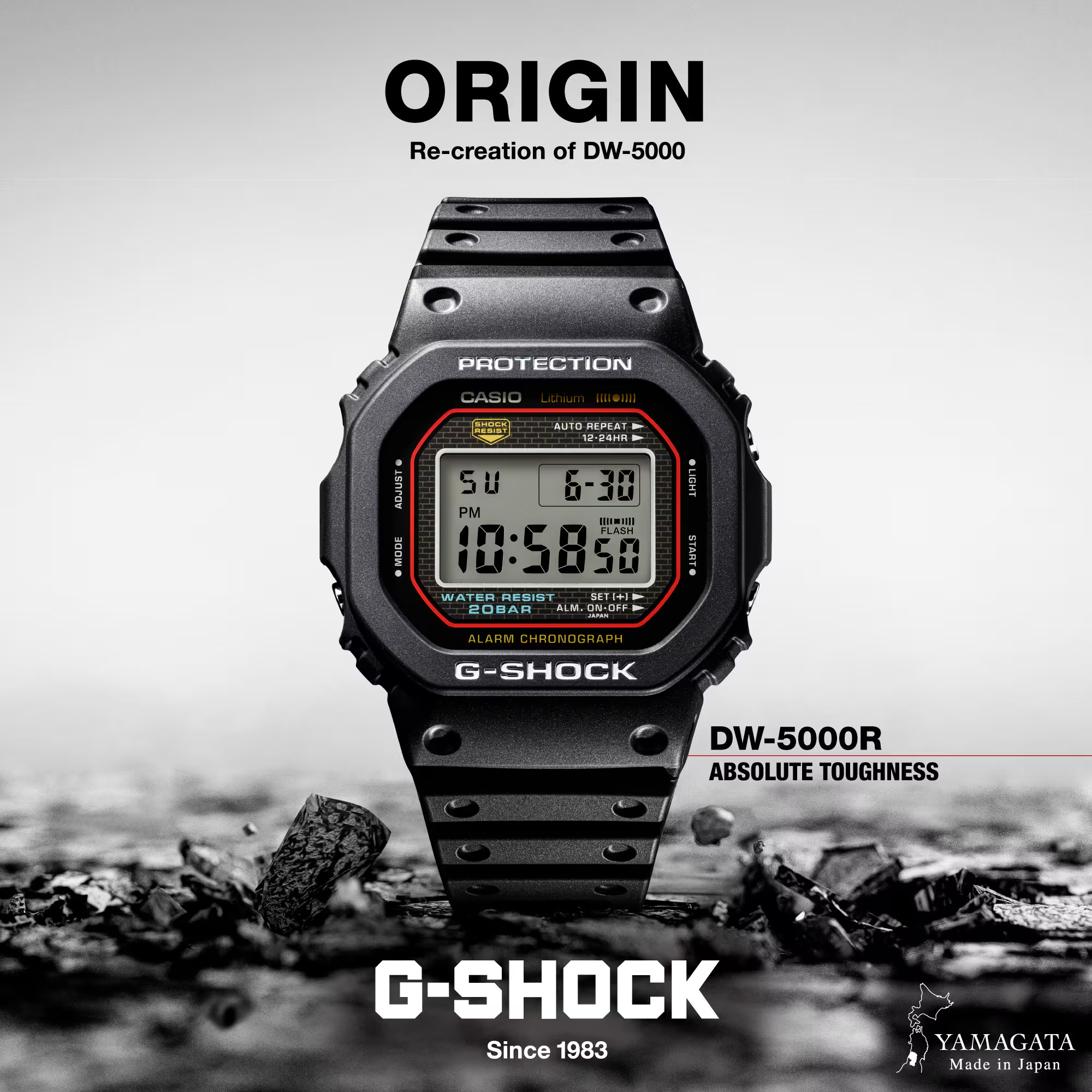 Reloj Casio G-Shock Origen DW-5000R-1A - Imagen 2