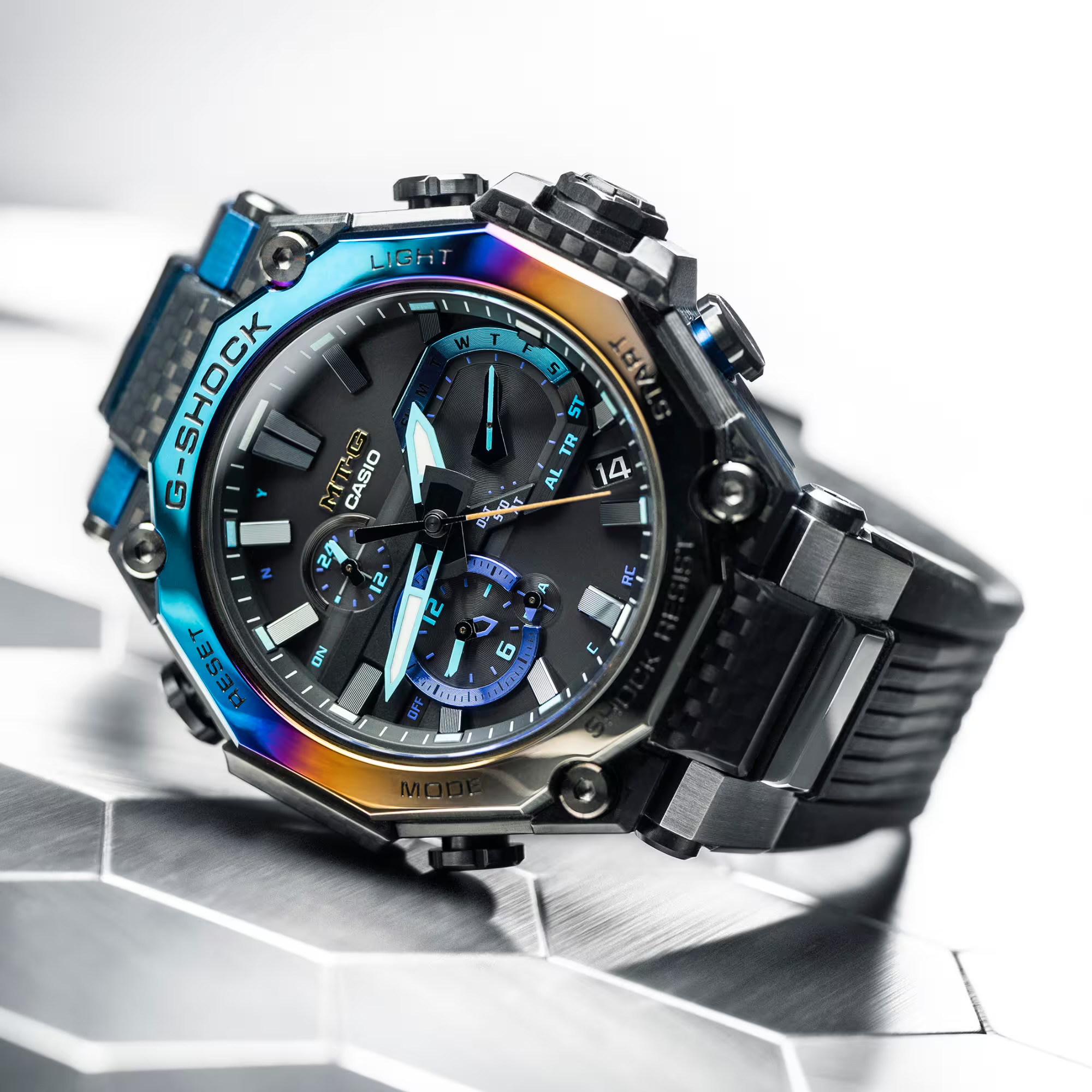 Reloj Casio G-Shock Bluetooth Solar MTG-B2000YST-1A - Imagen 8
