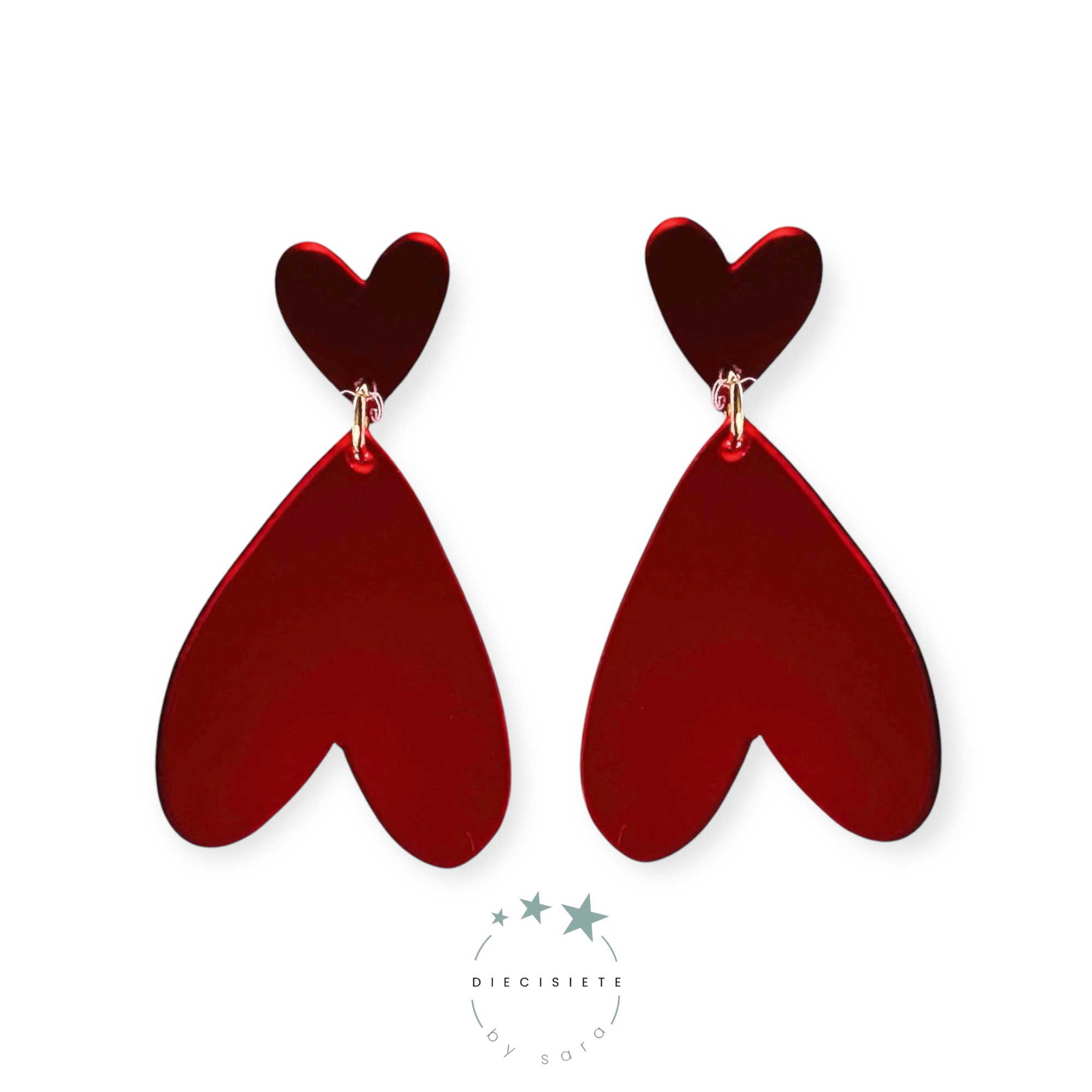 Pendientes Amor Reflejado