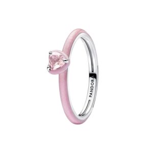 Anillo Corazón Chakra Rosa 193088C02