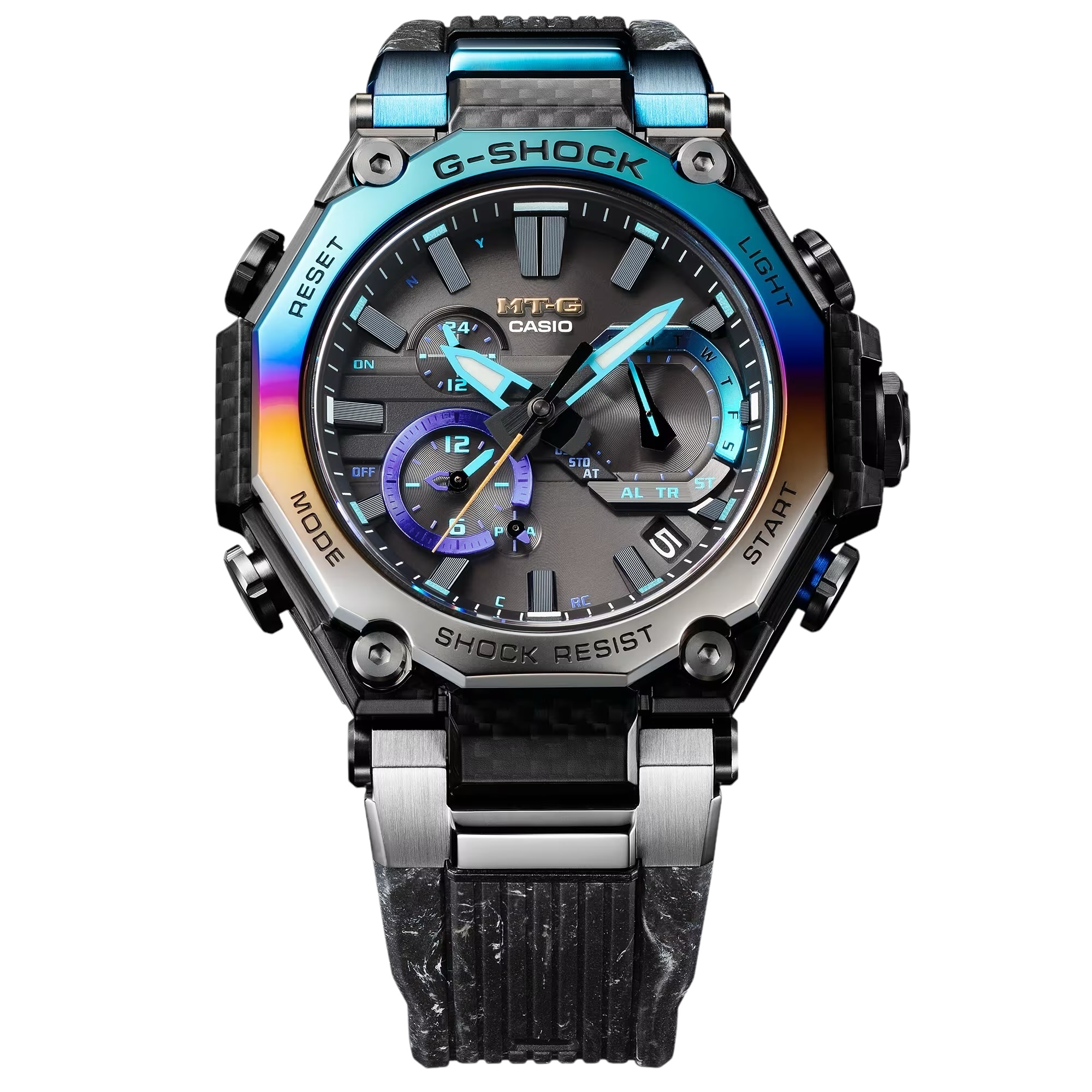 Reloj Casio G-Shock Bluetooth Solar MTG-B2000YST-1A - Imagen 5
